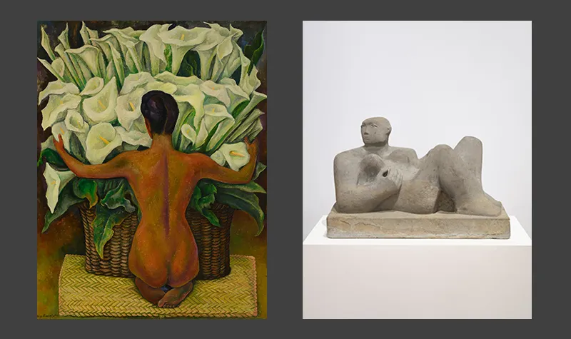 Diego Rivera Meets Henry Moore