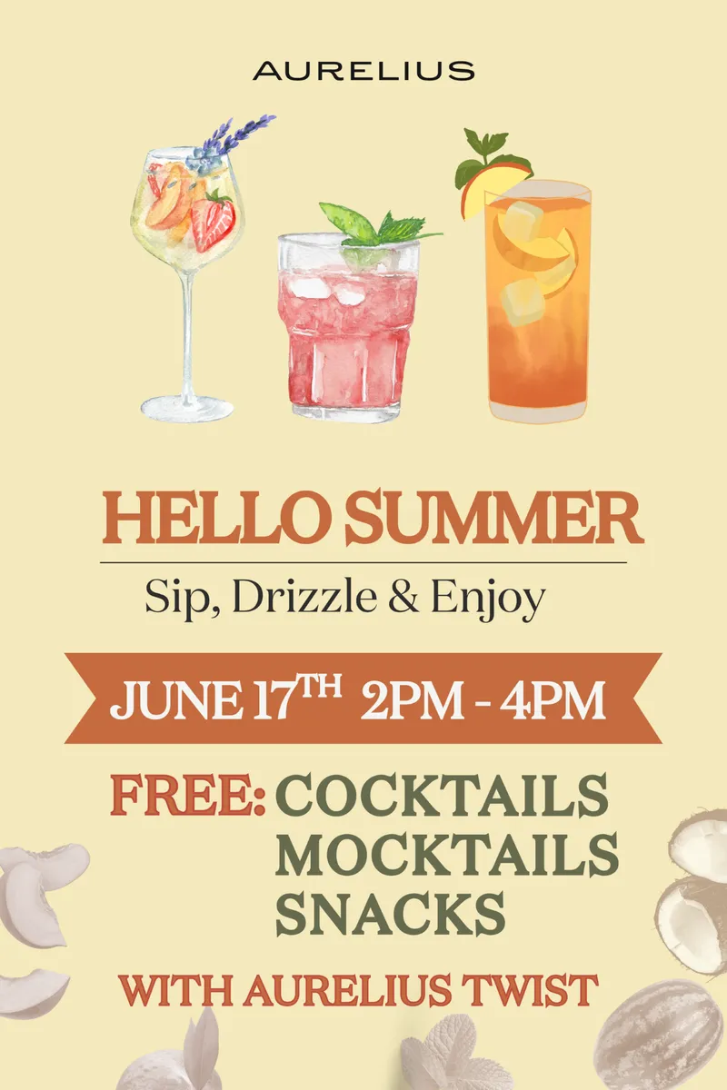 Hello Summer | Sip, Drizzle & Enjoy