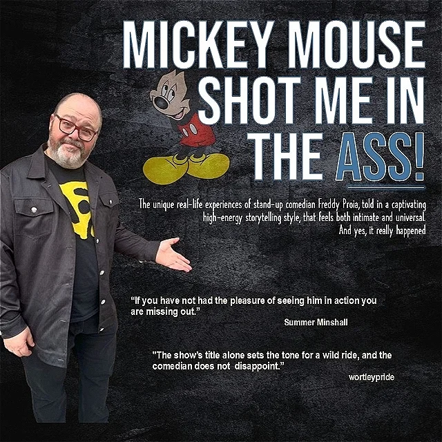 Mickey Mouse Shot Me In The Ass