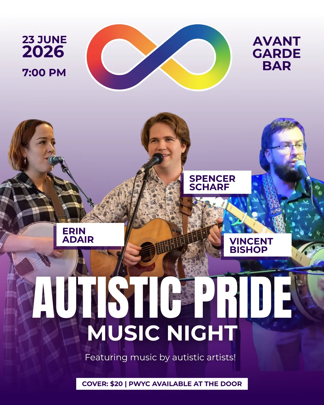 Three Autistic Musicians Walk Into a Bar