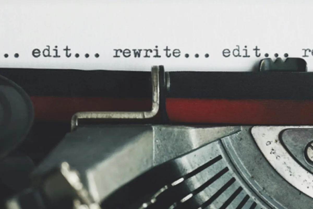 Editing workshop - learn to self-edit your writing