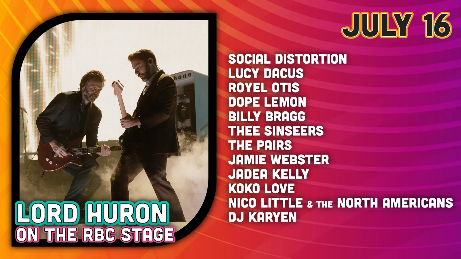 2026 Ottawa Bluesfest — Thursday, July 16