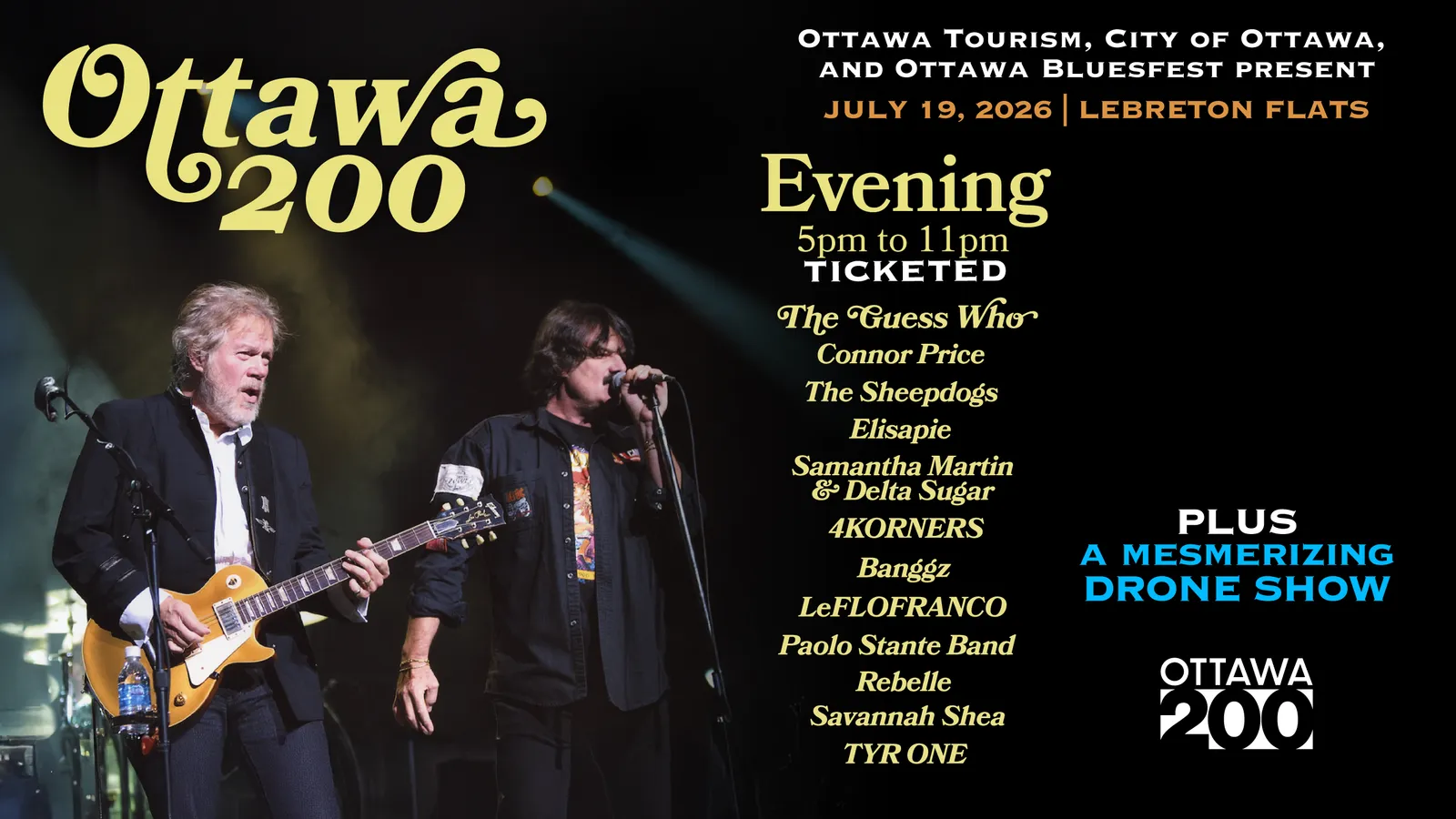 2026 Ottawa Bluesfest — Sunday, July 19