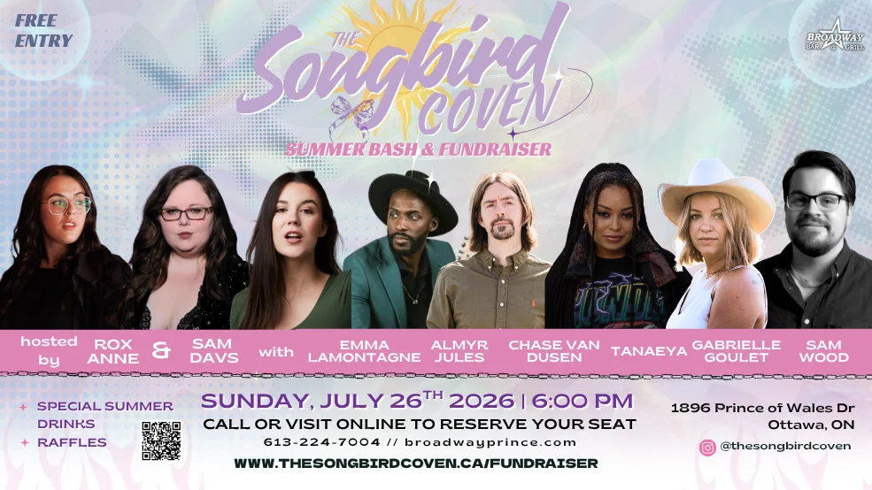 The Songbird Coven Songwriter Series Summer Bash & Fundraiser