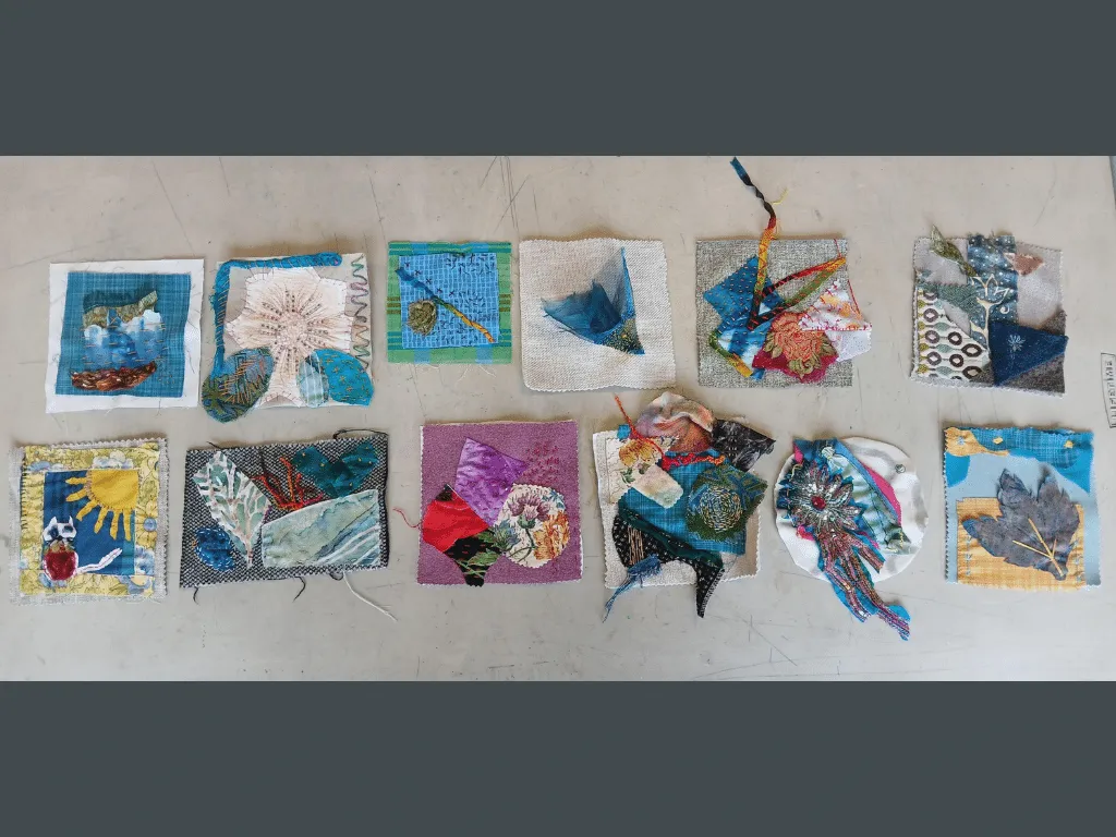 Meditative Stitching: Calm Creativity (Intro) ½-Day Workshop with artist Anne Warburton