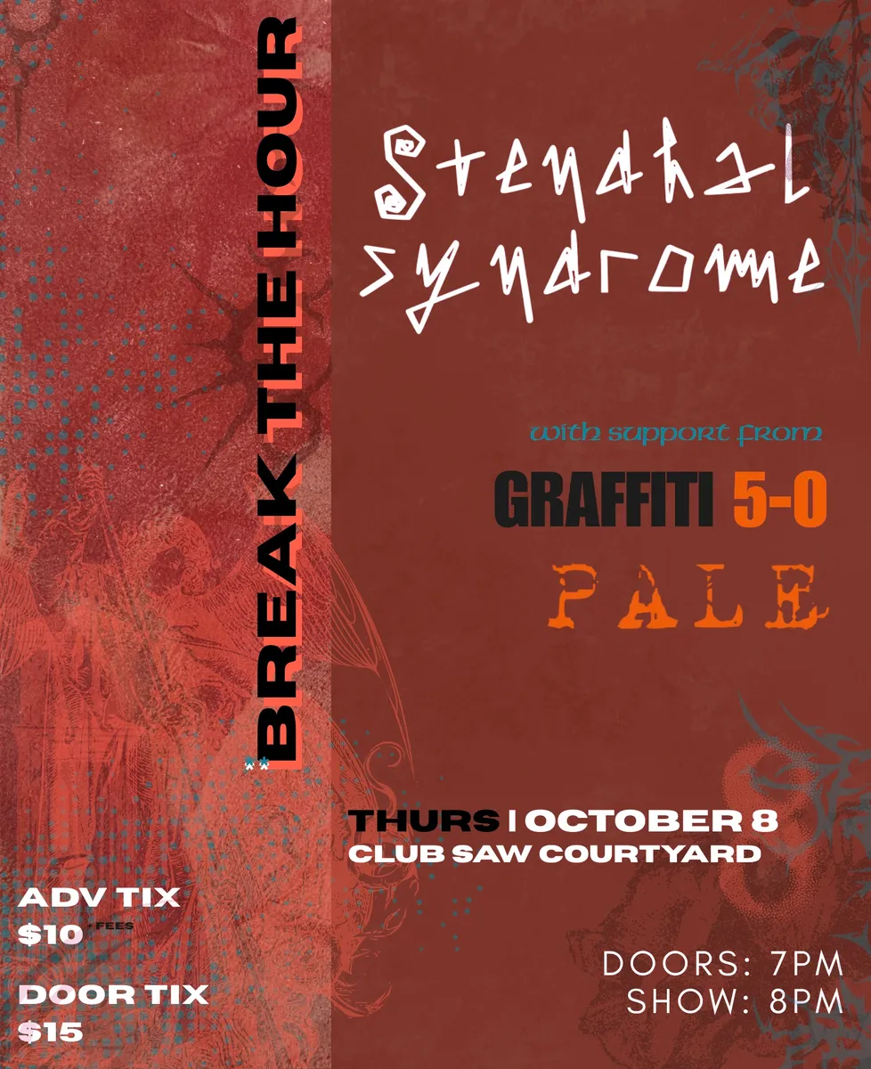 Break the Hour: Stendhal Syndrome, Graffiti 5-0, and Pale