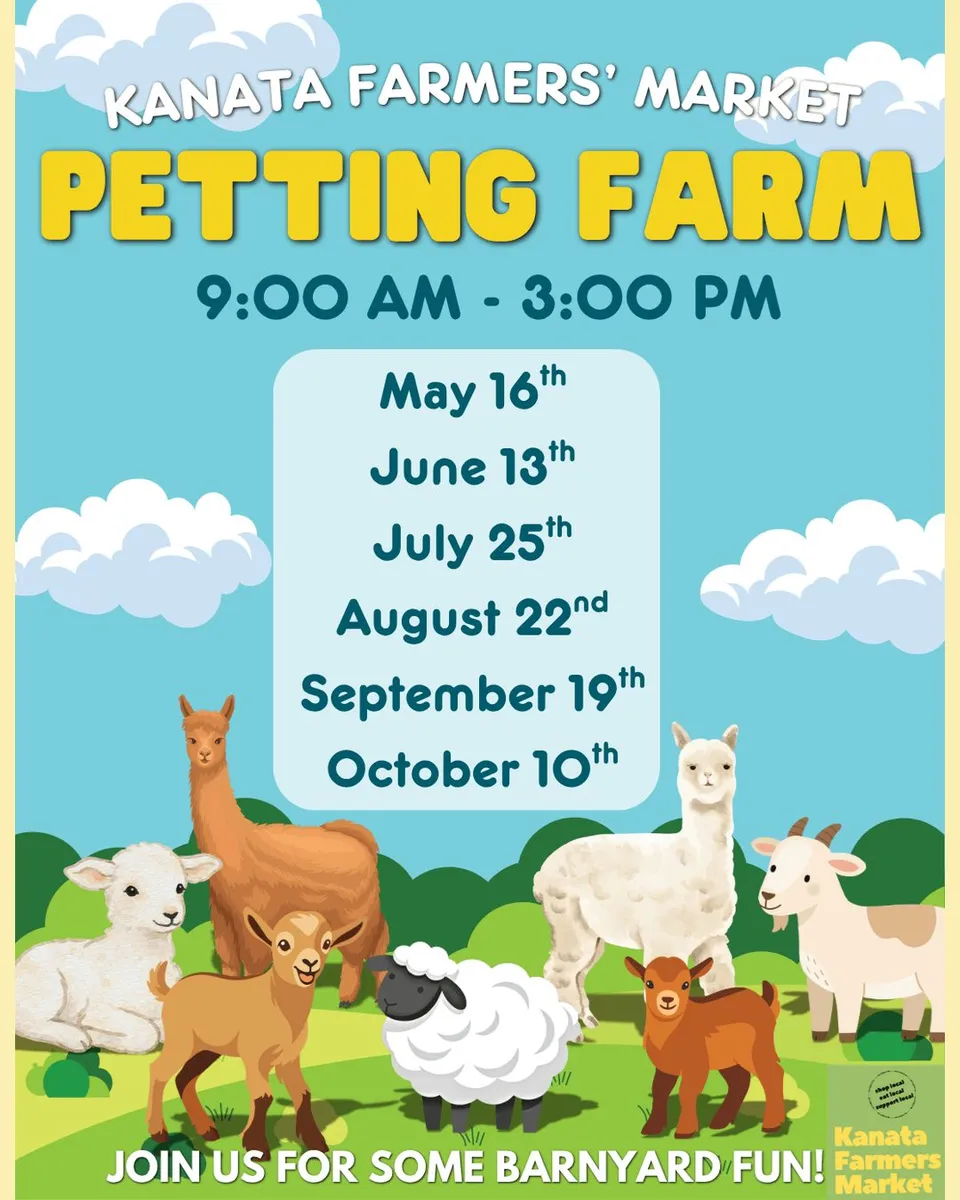 Kanata Farmers Market + Petting Farm | October 10
