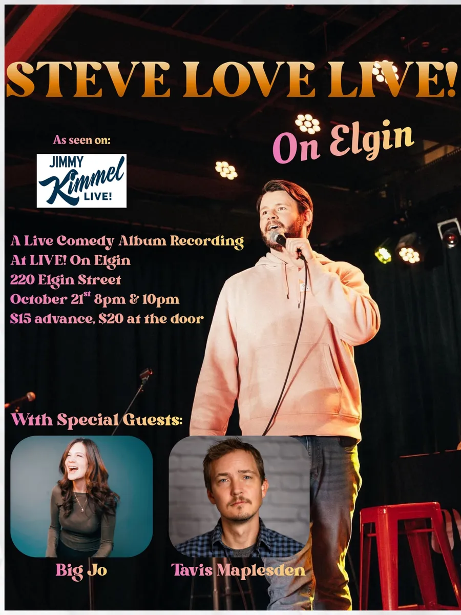 Steve Love LIve! (on Elgin)