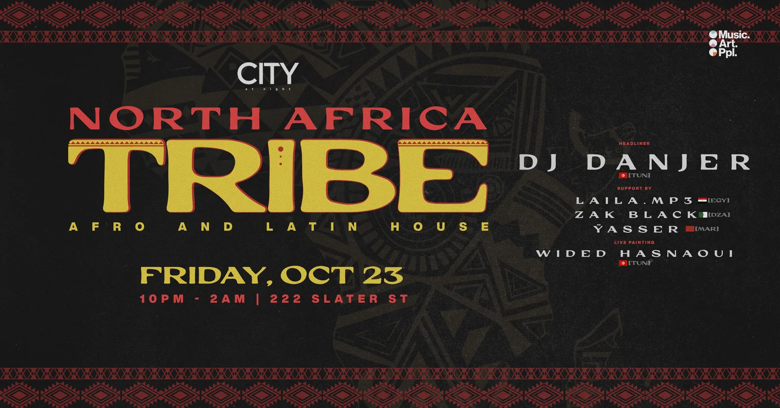 TRIBE: North Africa Edition at City at Night