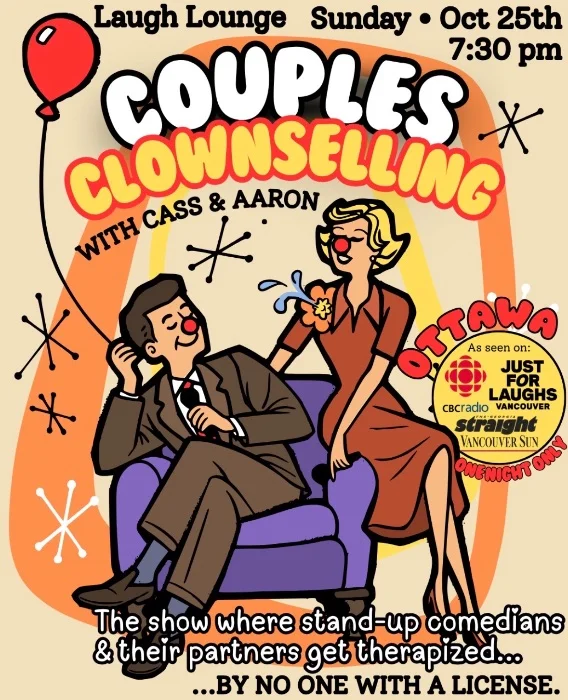 Couples Clownselling: Ottawa
