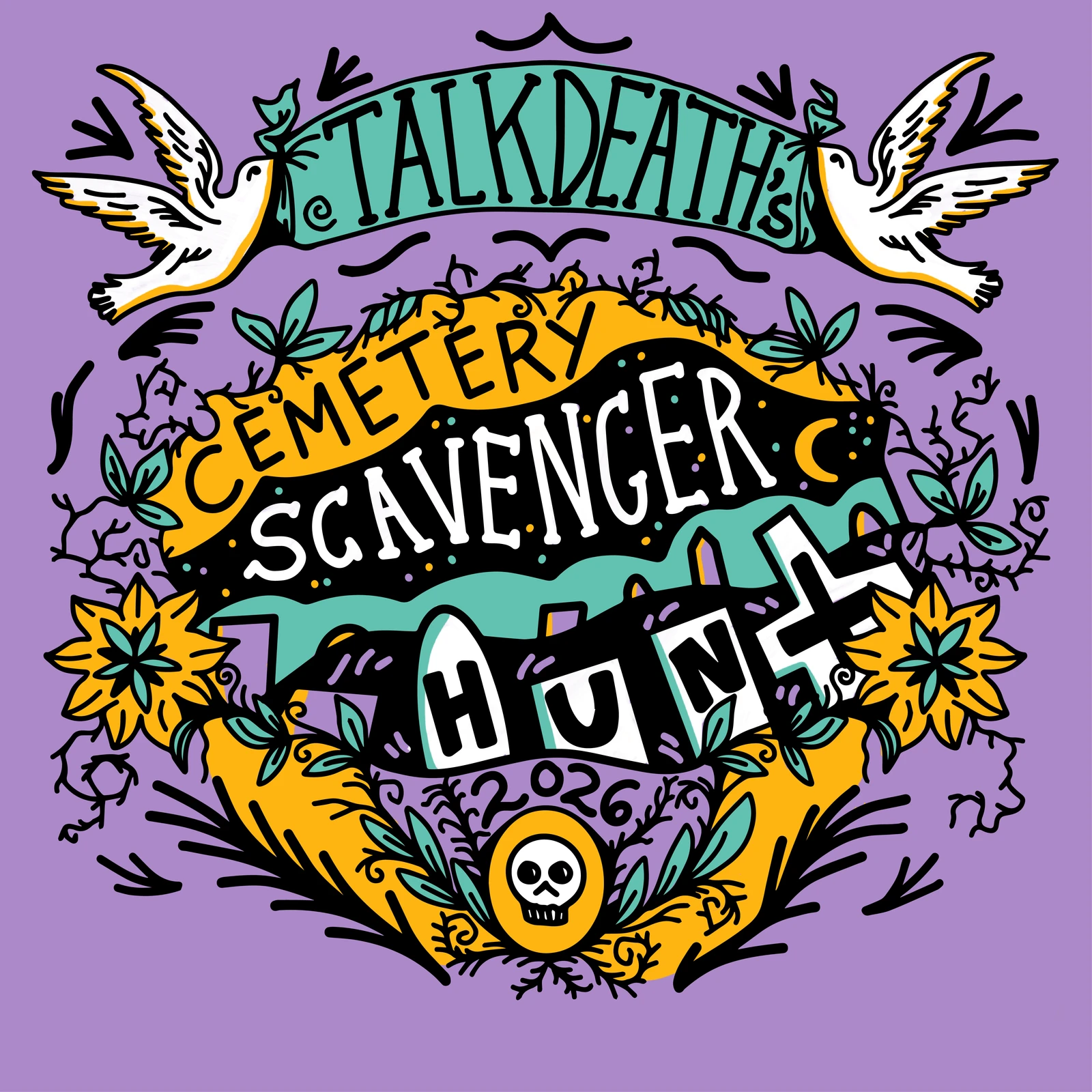 TalkDeath Cemetery Scavenger Hunt at St. James Cemetery