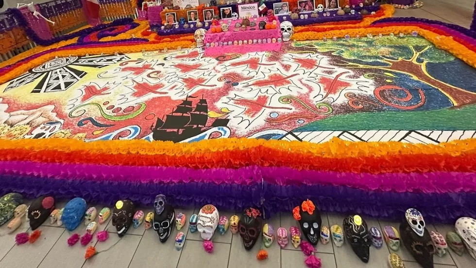 Day of the Dead Altar Presented by Embassy of Mexico in Canada, in collaboration with UNAM-Canadá and the Modern American School of Mexico City