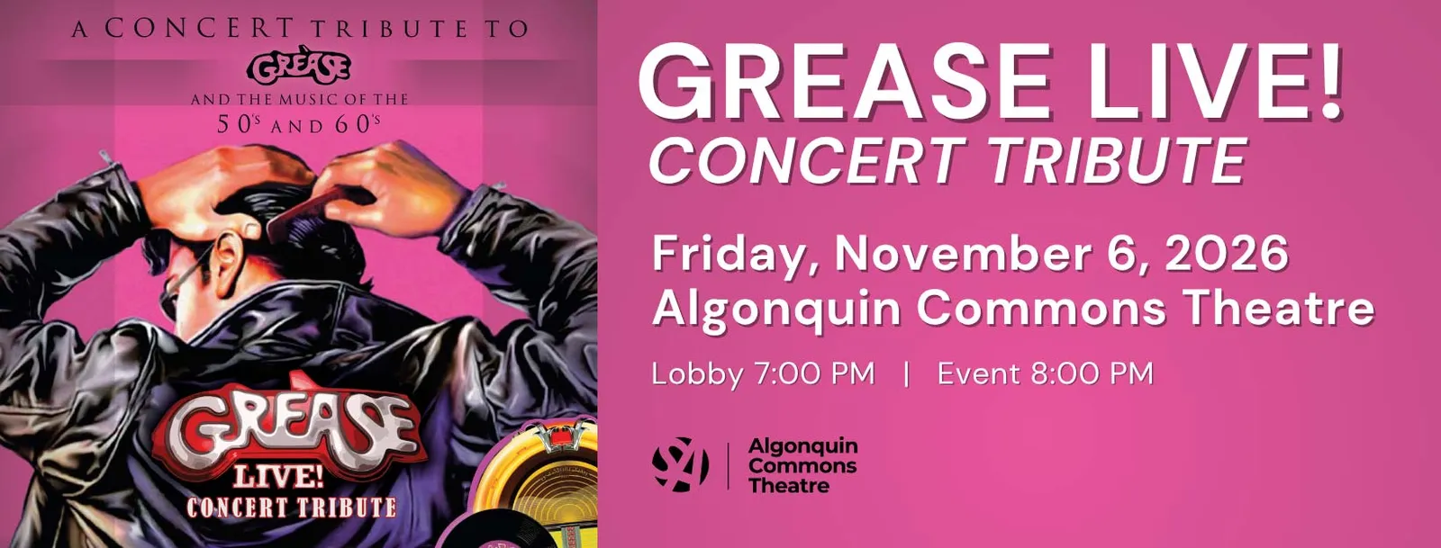 Grease LIVE! – a concert tribute