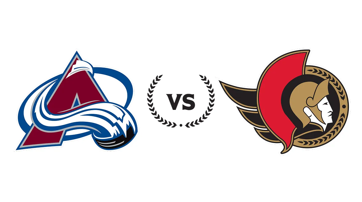 Colorado Avalanche vs Ottawa Senators