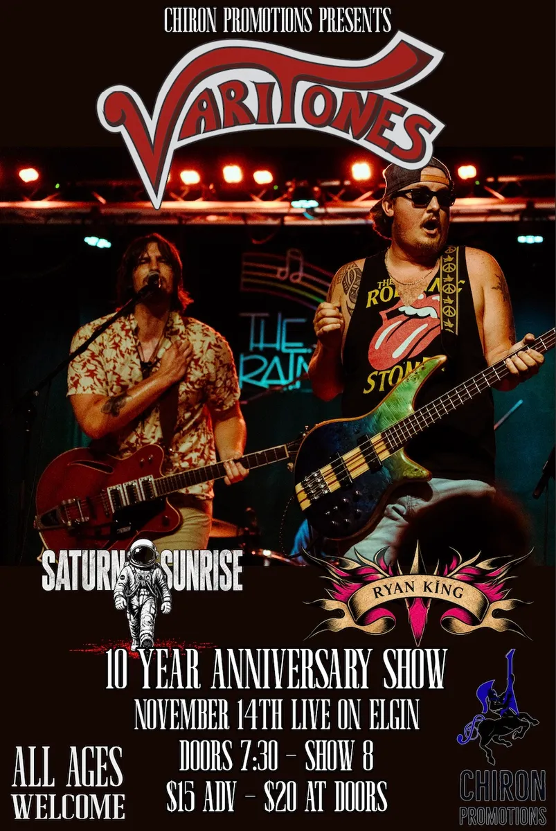 Chiron Promotions Presents: Varitones 10 Year Anniversary Show