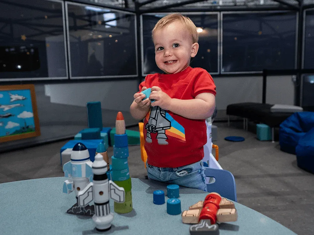 Science for tots “in flight”