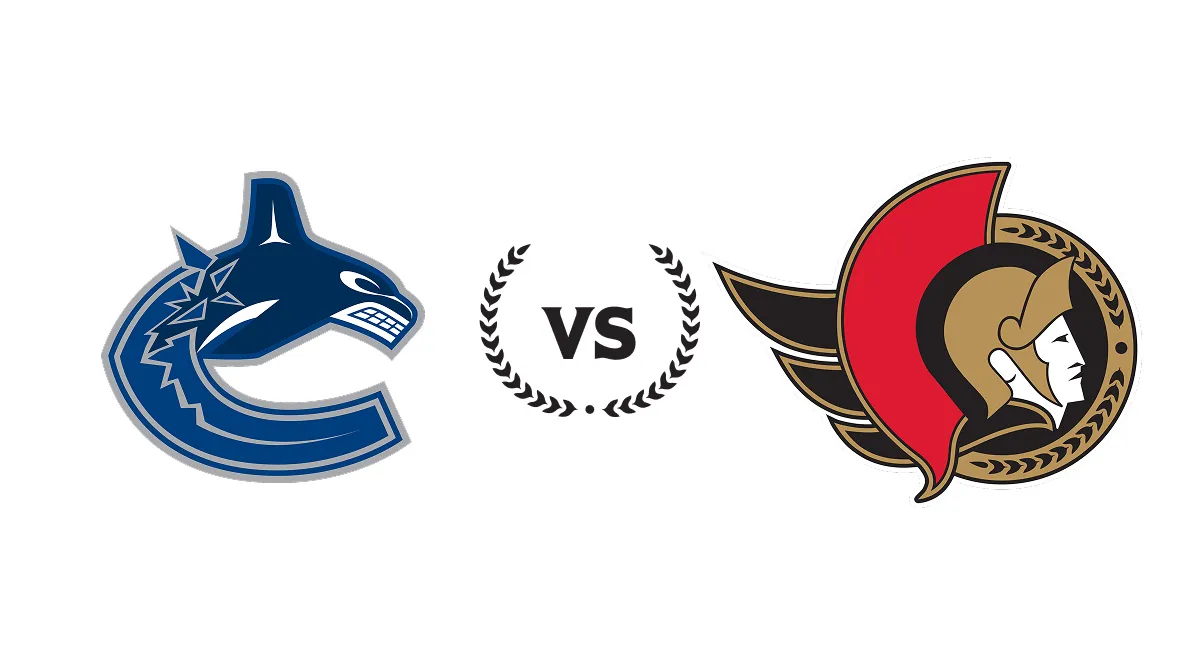 Vancouver Canucks vs Ottawa Senators