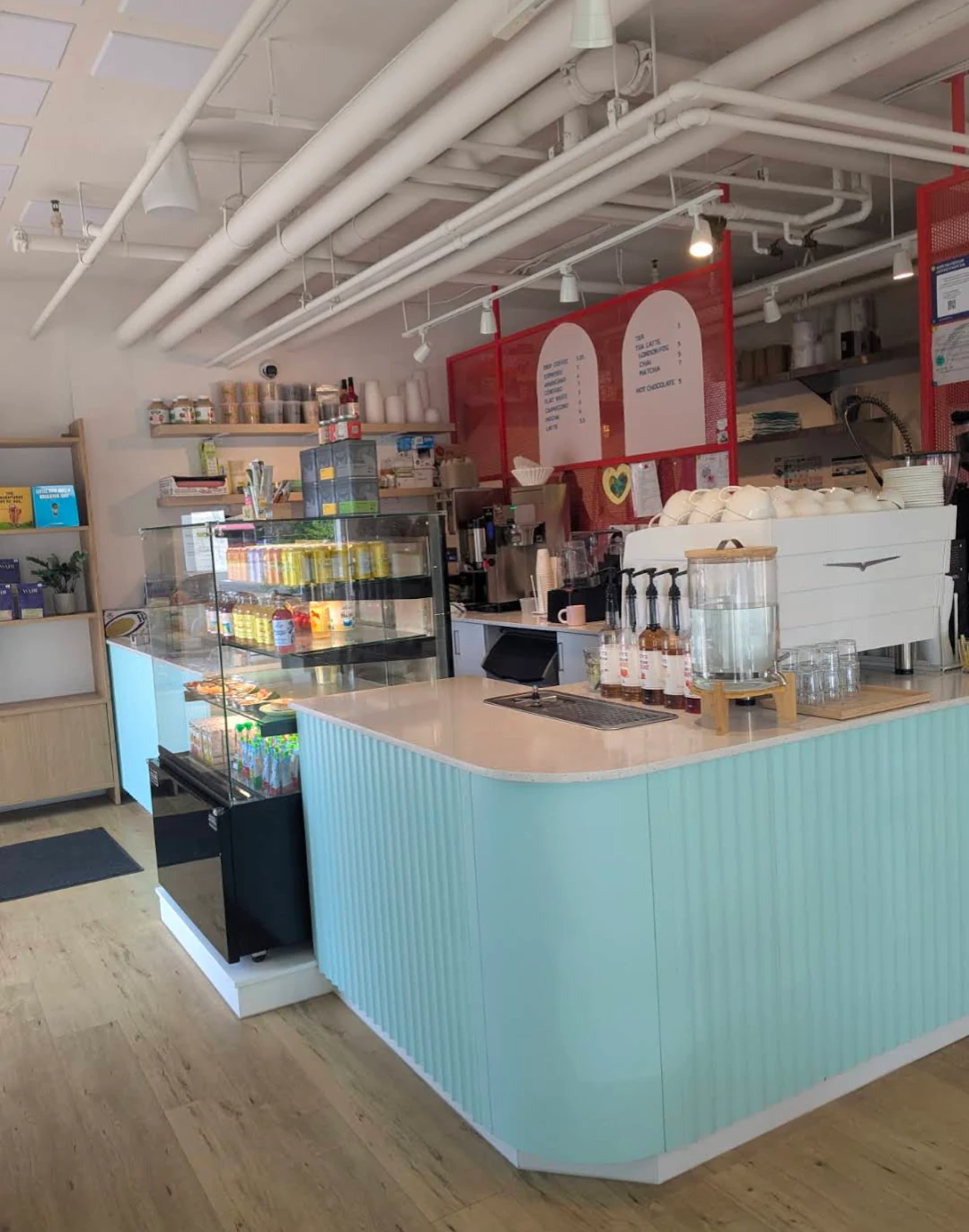 Bean Bag Play Cafe coffee counter