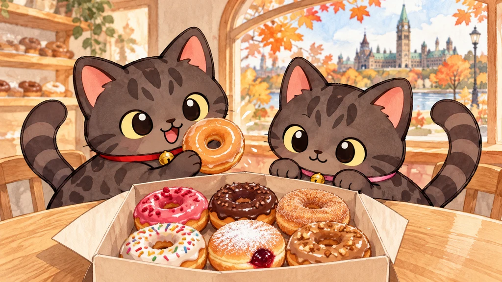 Donuts in Ottawa: Shops, Singles and Box Prices